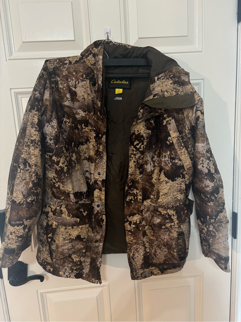 Cabela's Men's Brown & Olive Camo Performance Jacket